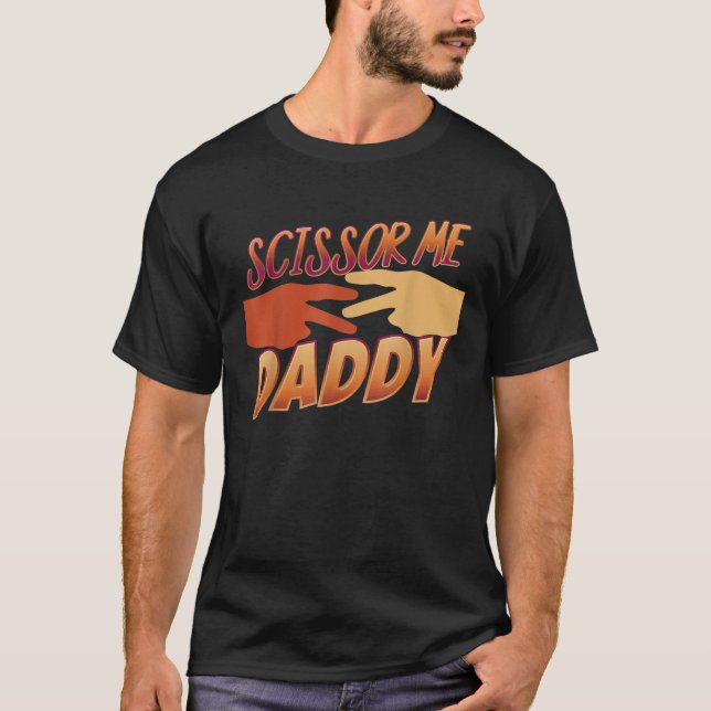 Camiseta Pai de Tesoura Oooh Me (Frente)