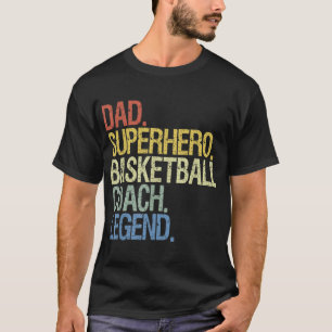 Camiseta Pai de treinador de basquetebol