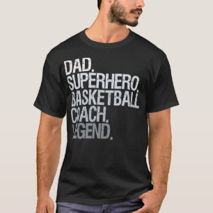 Camiseta Pai de treinador de basquetebol