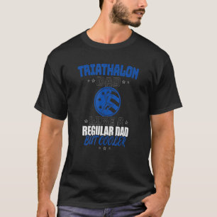 CAMISETA PAI DE TRIATALÃO COMO UM PAI REGULAR, MAS MAIS FRI