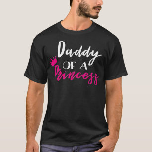 Camiseta Pai De Um Pai Dia de os pais Engraçado Princesa