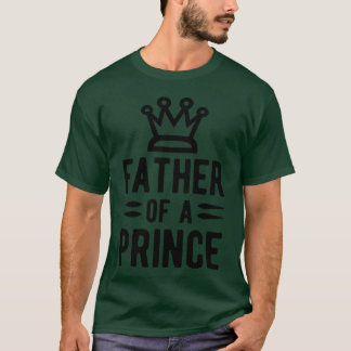 Camiseta Pai de um príncipe por família