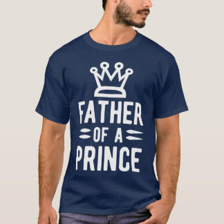 Camiseta Pai de um retro príncipe