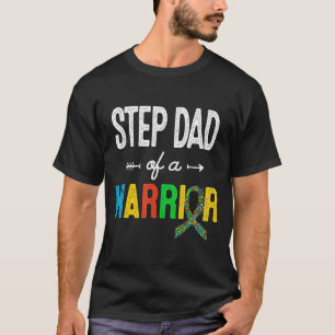 Camiseta Pai De Um Suporte De Sensibilização Autista Do Gue