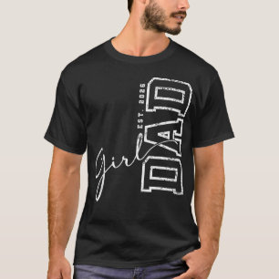 Camiseta Pai De Uma Menina Est 2026 Menina Bebê 2026 Pai Es