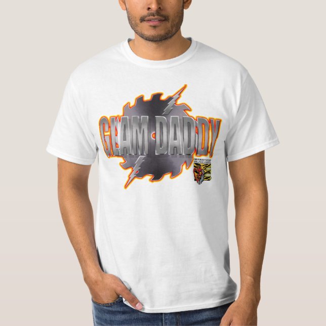 Camiseta Pai de Vidro de Vidro EGM (Branco) (Frente)