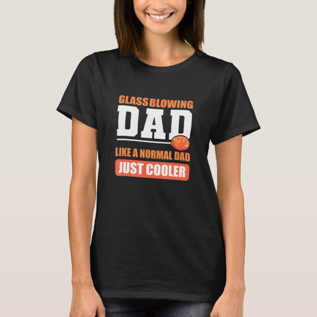 Camiseta Pai de vidro soprador (Frente)