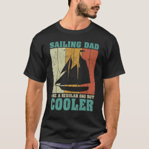 Camiseta Pai De Vintage Da Vintage Como Um Pai Regular