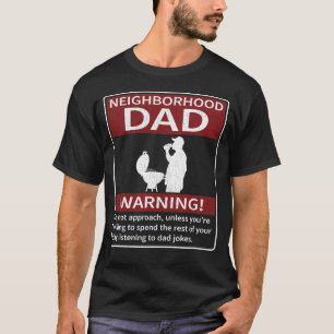 Camiseta Pai de Vizinhança Alerta Vermelho
