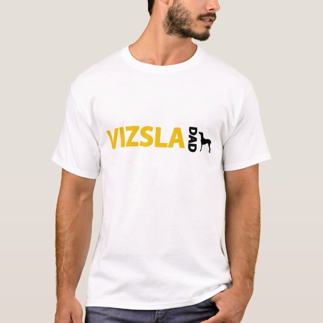 Camiseta Pai de Vizsla (Frente)