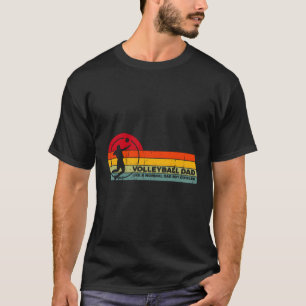 Camiseta Pai De Voleibol Como Normal Mas Pai De Voleibol