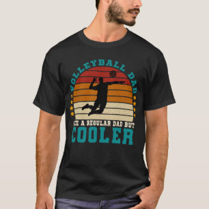 Camiseta Pai De Voleibol Como Pai Regular Mas Mais Frio