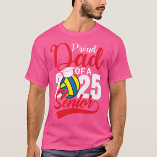 Camiseta Pai De Voleibol De mais velho 2025 Pai Orgulhoso D