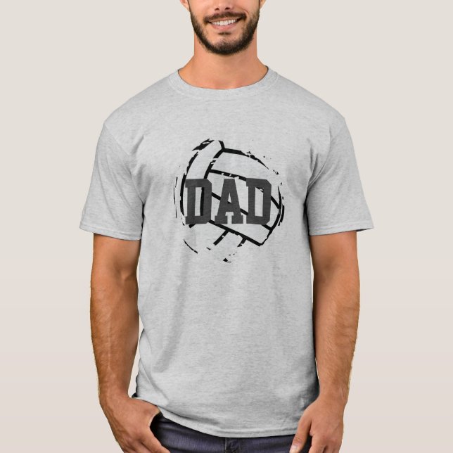 Camiseta Pai de Voleibol em Descanso (Frente)