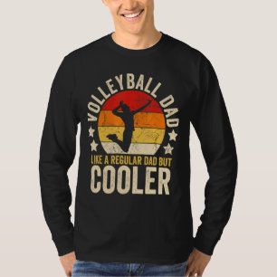 Camiseta Pai De Voleibol Mens Como Um Pai Regular, Mas Mais