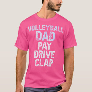 Camiseta Pai De Voleibol - Pai De Tiro De Voleibol