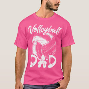 Camiseta Pai De Voleibol Para A Família Masculina De Voleib