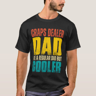 Camiseta Pai Dealer de Craps - Como um Pai Normal, mas Mais