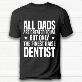 Camiseta Pai Dentista Engraçado ou Avô Feliz Aniversário Ne