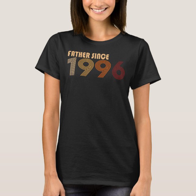 Camiseta Pai Desde 1996 Vintage Men (Frente)