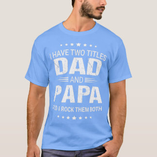 Camiseta Pai dia de os pais Papa Gift Idea