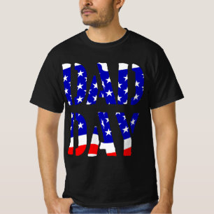 Camiseta PAI DIA EUA Feliz Dia de os pais!
