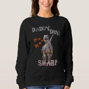 Camiseta Pai Dino Sharp Di Di Di Di Di