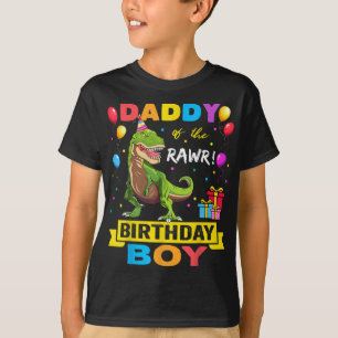 Camiseta Pai Dinossaur Engraçado, Bonito Aniversário Famíli