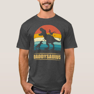 Camiseta Pai Dinossauro Daddysaurus 2 Dia de os pais para C