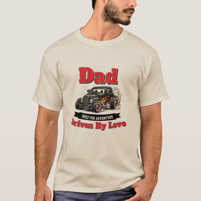 Camiseta Pai, Dirigido Pelo Amor (Frente)