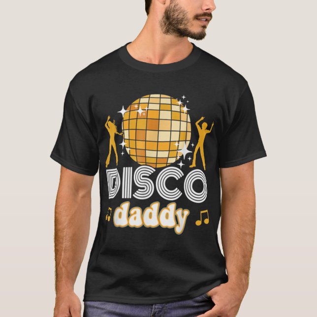 Camiseta Pai Disco Retroativo Correspondente à Figurança de (Frente)