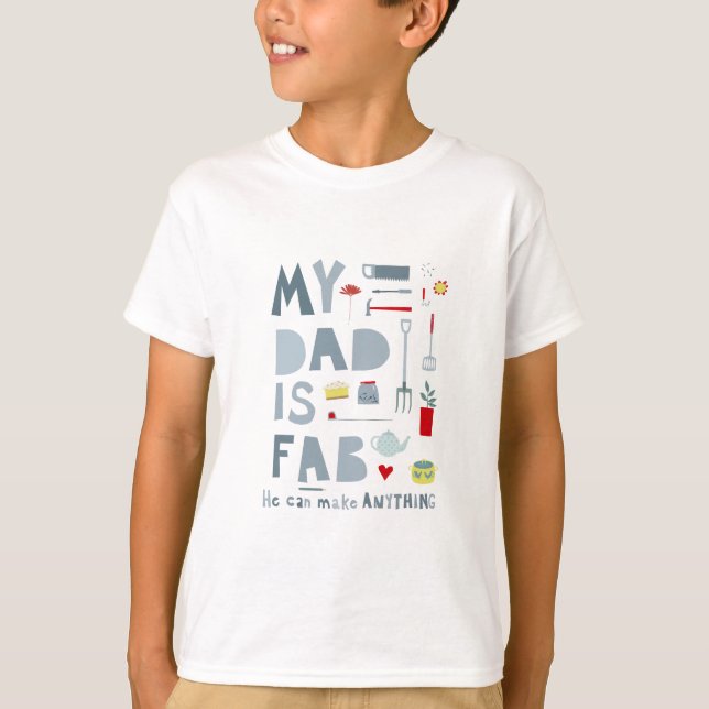 Camiseta Pai Divertido (Frente)