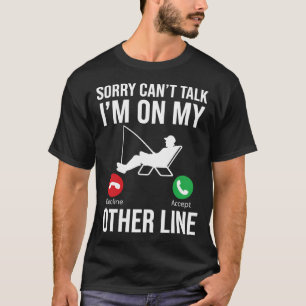 Camiseta Pai Divertido de Pesca, Carretel Divertido Peixe L