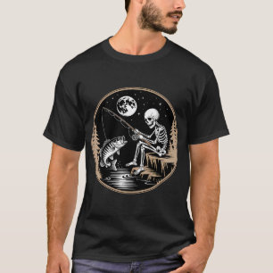 Camiseta Pai Divertido de Pesca Homens Carretel Divertido P