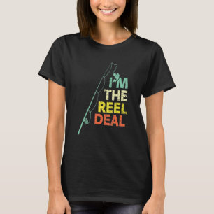 Camiseta Pai Divertido de Pesca O Negócio da Pesca Pai Lega