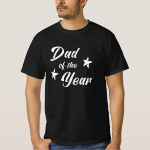 Camiseta Pai Do Ano Que O Pai Dom Pai Bebê Vem