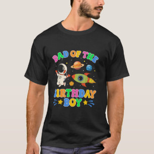 Camiseta Pai Do Astronauta Da Família Espacial Astronauta D