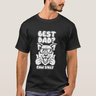 Camiseta Pai do Australian Cattle Dog Pet - Raça Melhor Pai