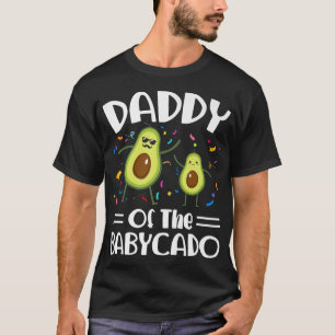 Camiseta Pai Do Babycado Avocado Guacamole FunnyT-Shi