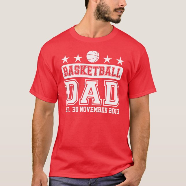Camiseta Pai do basquetebol (Frente)