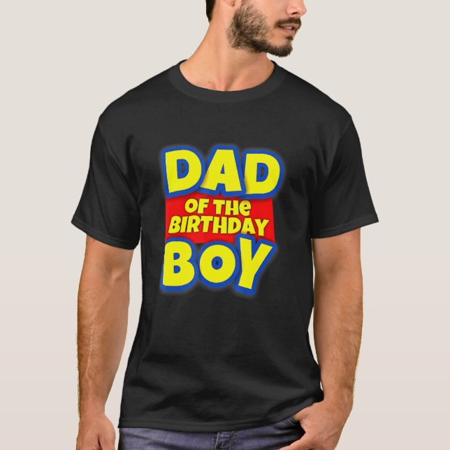 Camiseta Pai Do Brinquedo Aniversário (Frente)