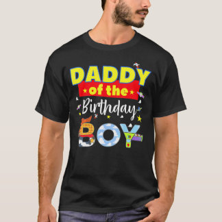 Camiseta Pai Do Brinquedo De Aniversário Que Combina Famila