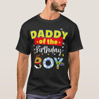 Camiseta Pai Do Brinquedo De Aniversário Que Combina Famila