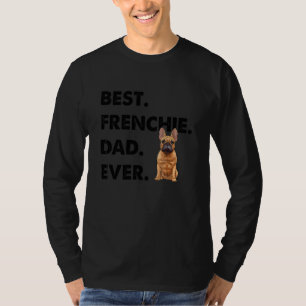 Camiseta Pai do Bulldog Francês Masculino Frenchie Papai Me