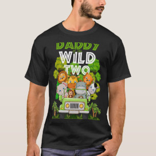 Camiseta Pai Do Caminhão Selvagem De Dois Jardins Zoológico