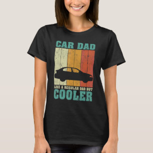 Camiseta Pai Do Carro Retro Vintage, Como Uma Bandeja De Pa