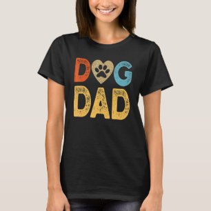 Camiseta Pai do Dia de os pais do Pai de cães retrorreflect