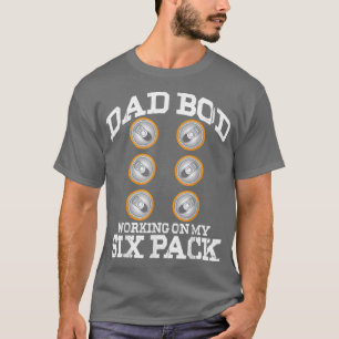 Camiseta Pai Do Dia Do Pai Trabalhando No Meu Tanque De Cer
