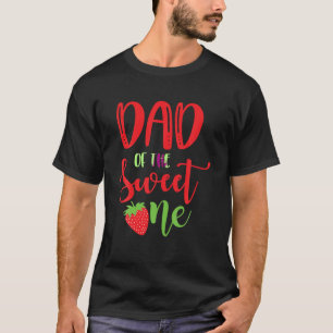 Camiseta Pai Do Doce Morango Que Pensava Aniversário Pa
