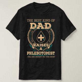 Camiseta Pai do Flebotomista Orgulhoso